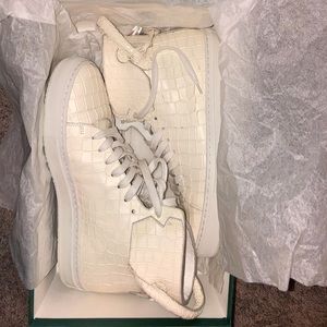 Buschemi En Noir Bone White Sneakers